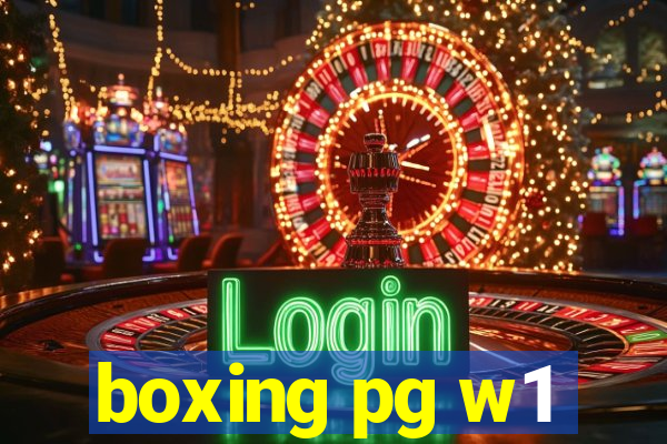 boxing pg w1